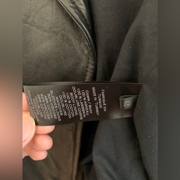 Like new Balmain Leather Biker Jacket - Picture 8 of 11